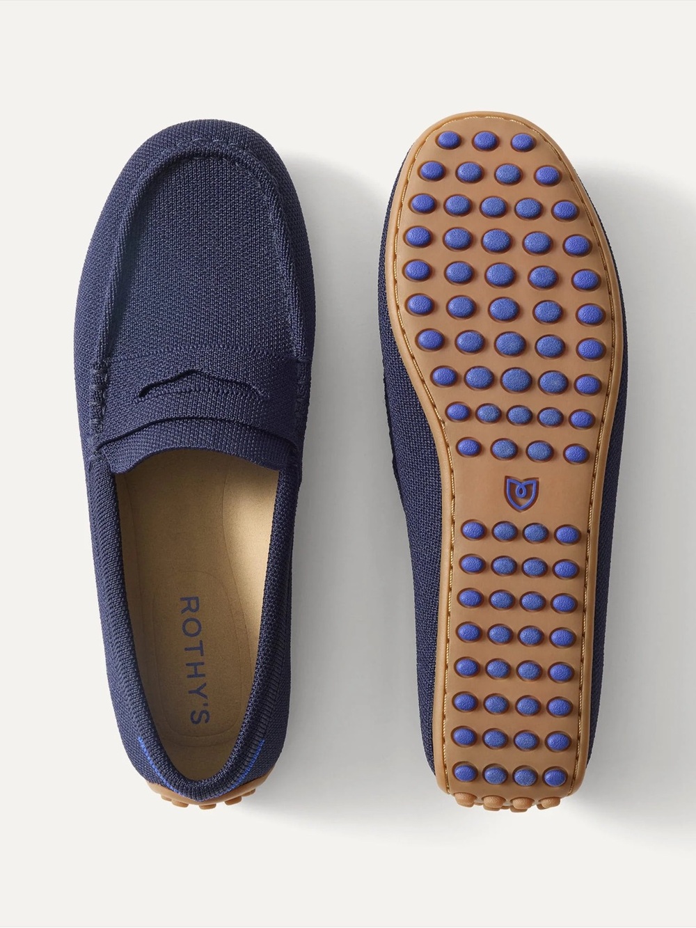 NWT Rothy's The Daily Driver in Navy Modern Womens Loafers